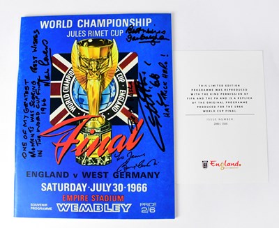 Lot 776 - WORLD CUP 1966; an 'Official 1966 World...