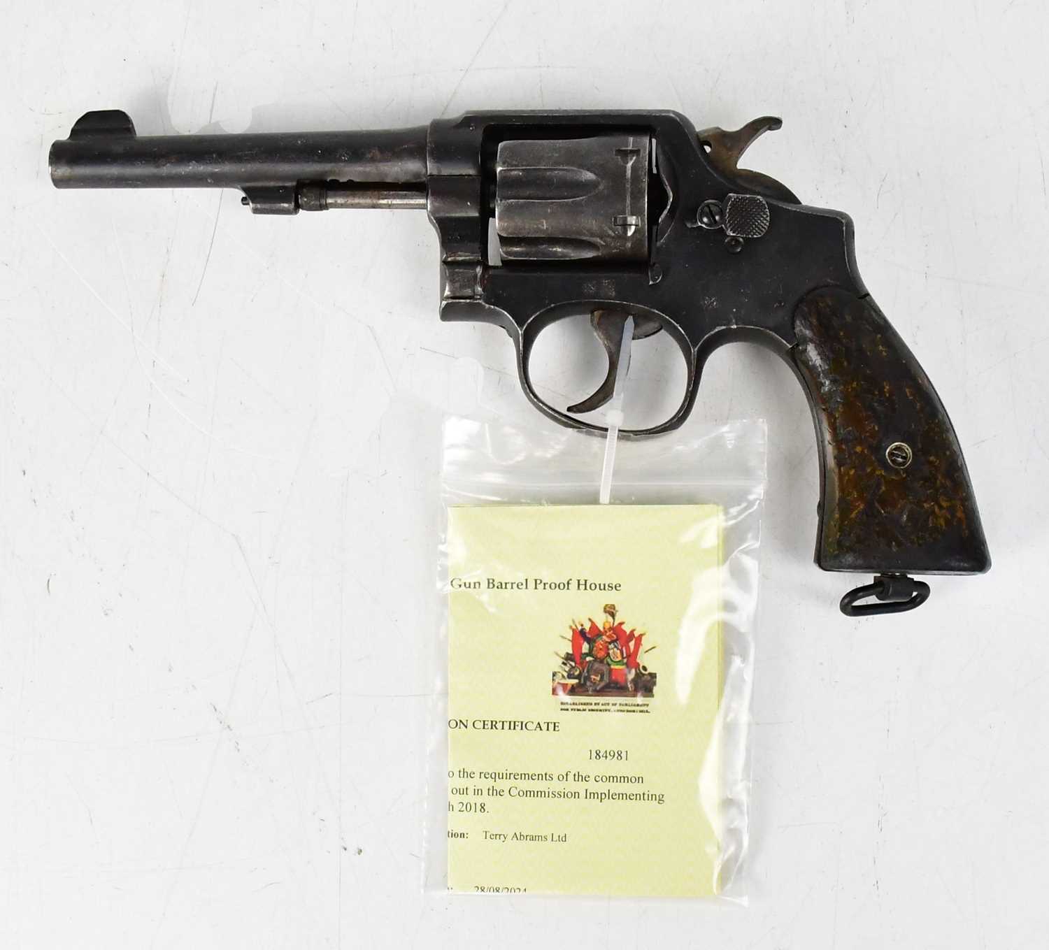 Lot 408 - SMITH & WESSON; a deactivated .38" special GTC...