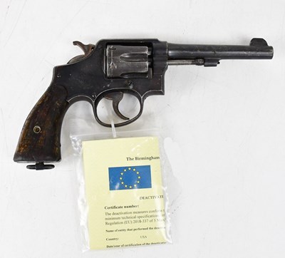 Lot 408 - SMITH & WESSON; a deactivated .38" special GTC...