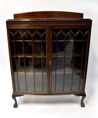 Lot 74 - An early/mid-20th century mahogany glazed...