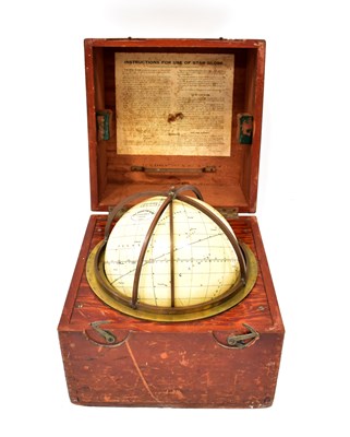 Lot 280 - A cased H. H. & S Ltd star globe no.3135.