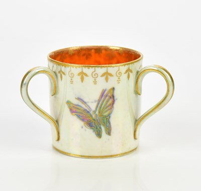 Lot 850 - WEDGWOOD; a lustre tyg decorated with...