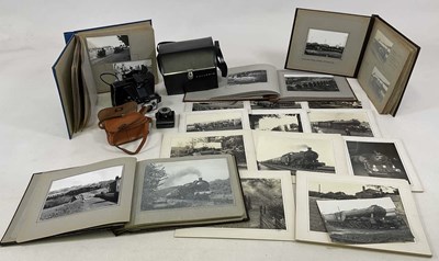 Lot 260 - Four photograph albums containing photos of...