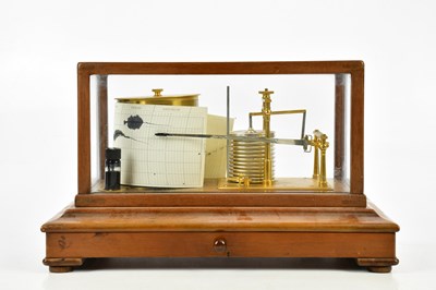 Lot 1364 - SHORT & MASON, LONDON; a cased barograph no. 6...