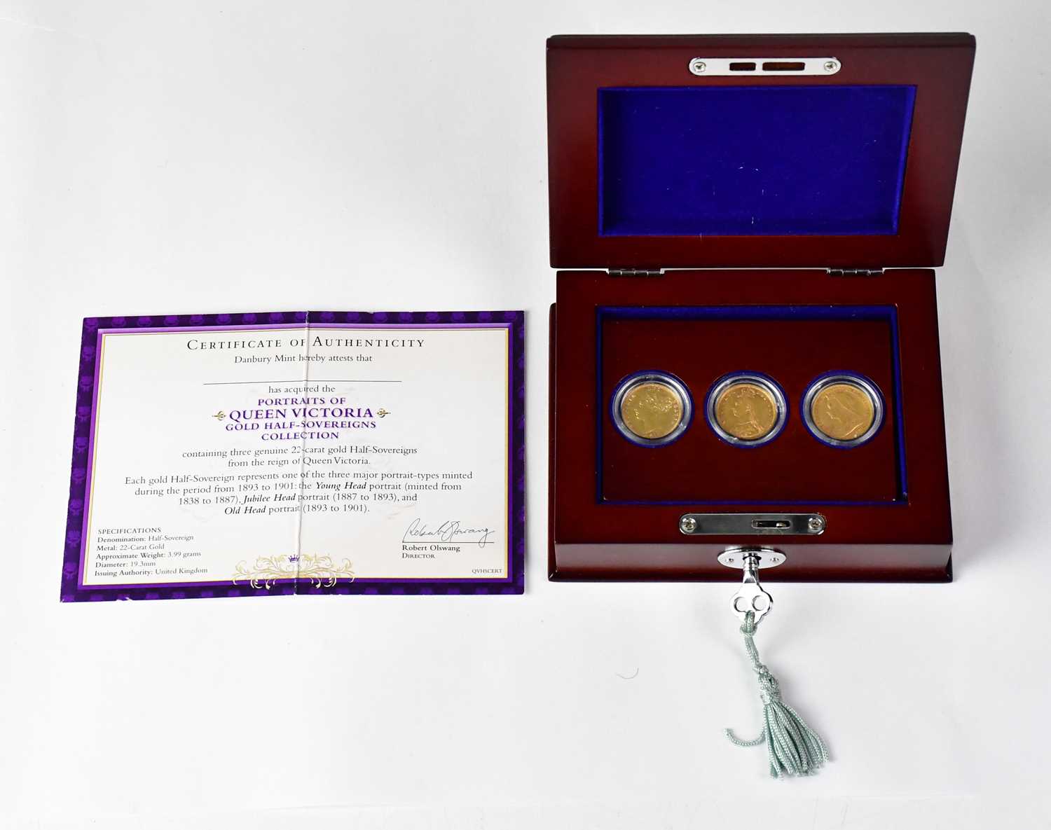 Lot 991 - DANBURY MINT; a boxed set of 'The Portraits of...