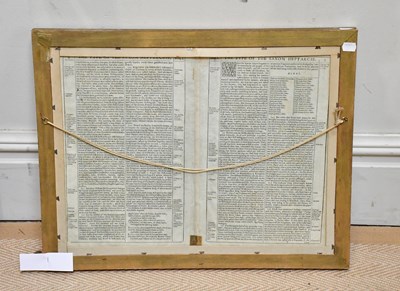 Lot 1661 - JOHN SPEEDE; 'Britain, as it was, devided into...