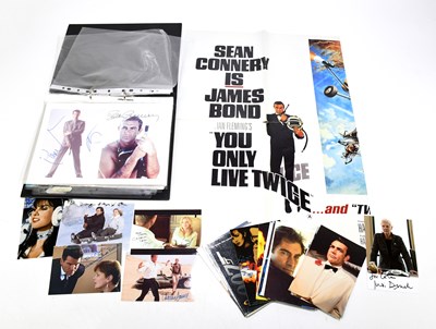 Lot 893 - JAMES BOND; a small collection of ephemera,...