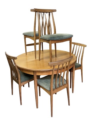 Lot 25 - G PLAN; a mid century teak circular extending...