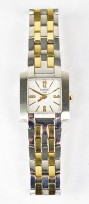 Lot 675 - TISSOT; a ladies' model L835/935 wristwatch,...