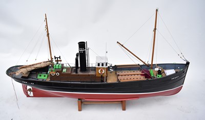 Lot 244 - PEGGY DSA49; a wooden and plastic fishing boat...