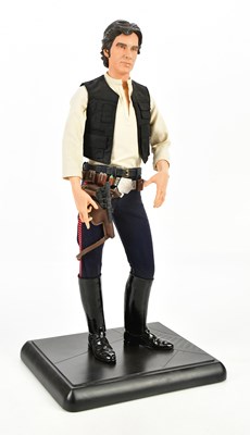 Lot STAR WARS; a 1/4 scale figure of Han Solo by...