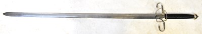 Lot 367 - A reproduction 17th century Scottish Claymore...