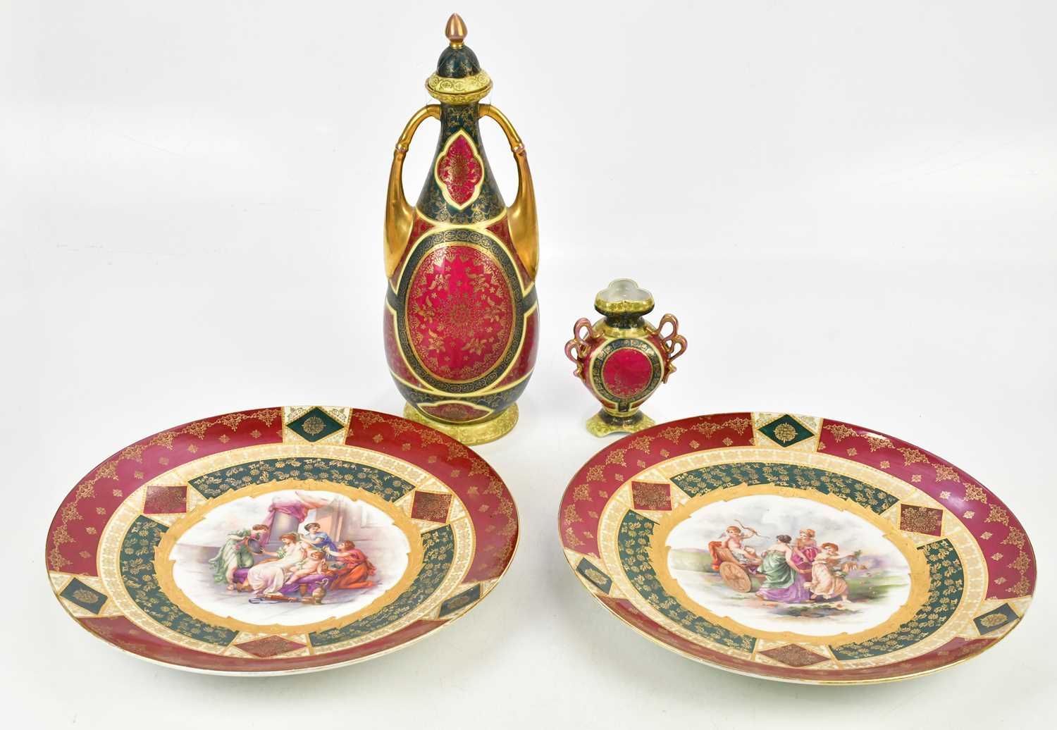 Lot 2861 - ACKERMAN & FRITZ; a suite of early 20th...