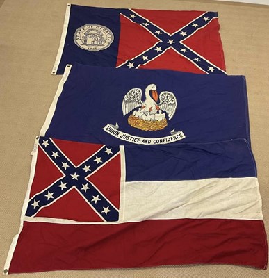 Lot 64 - A State of Georgia flag produced by the...