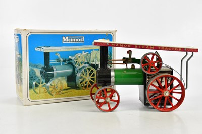 Lot 1608 - MAMOD; a boxed steam traction engine TE.1a.