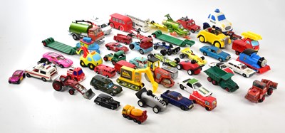Lot 1642 - A collection of vintage playworn diecast...