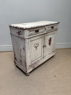 Lot 1016 - A late 19th century white painted French...