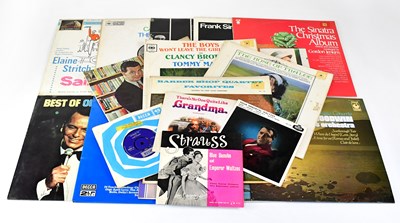 Lot 465 - A collection of LPs and 45rpm singles to...