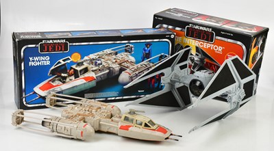 Lot 11 - STAR WARS; two Star Wars fighters by Hasbro...