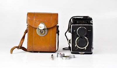 Lot 200 - ROLLEIFLEX; an Original 3.8 TLR medium format...