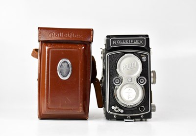 Lot 202 - ROLLEIFLEX; an Automat III TLR medium format...