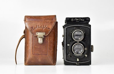 Lot 191 - ROLLEIFLEX; an Old Standard 3.8 TLR medium...