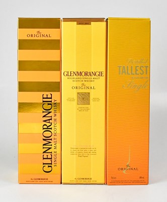 Lot 475 - Three boxed bottles of Glenmorangie The...