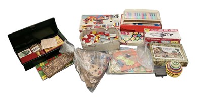 Lot 578 - A quantity of vintage toys and board games...