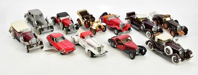Lot 1613 - THE FRANKLIN MINT; a collection of diecast...