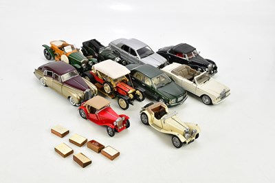 Lot 1616 - THE FRANKLIN MINT; a collection of diecast...