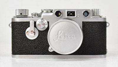 Lot 208 - LEICA; a model IIIf camera, serial no. 728092...