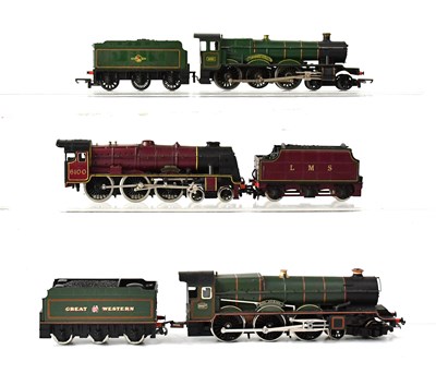 Lot 495 - HORNBY; three locomotives, comprising 4983...