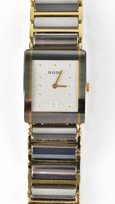 Lot 1330 - RADO; a DiaStar two-tone gentlemen's quartz...