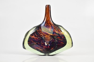 Lot 110 - ERIC DOBSON FOR MDINA GLASS; an art glass 'Axe...