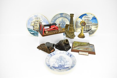 Lot 284 - Various maritime collectibles comprising a...