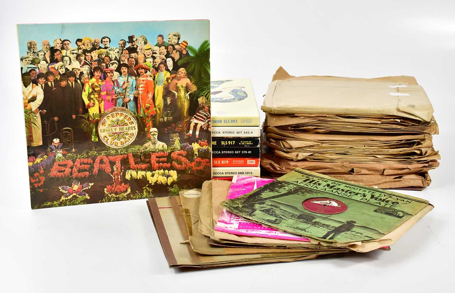 Lot 1606 - A large collection of vinyl records to