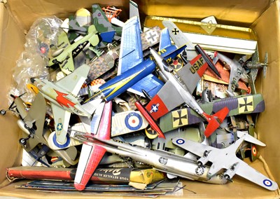 Lot 216 - A large collection of kit model aeroplanes