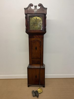 Lot 704 - An early 19th century oak and mahogany...