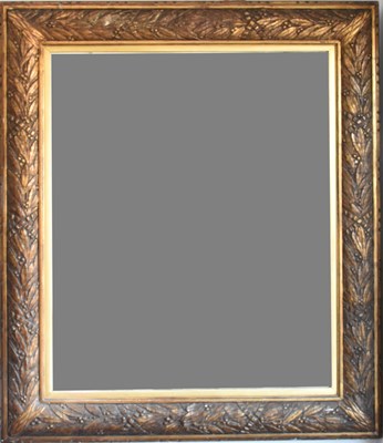 Lot 98 - A modern rectangular substantial gilt framed...