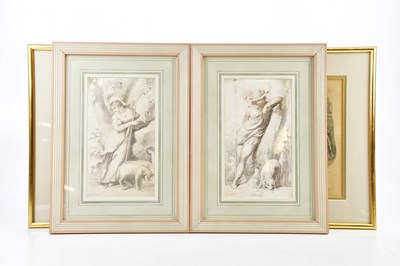 Lot 1672 - Three 19th century French engravings 'Petit...
