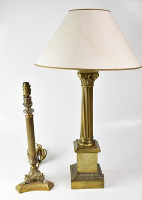 Lot 139 - Four table lamps comprising a vintage Niam...