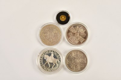 Lot 2660 - A single gold proof coin from the World's...