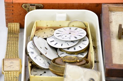 Lot 711 - A large collection of pocket watch movements,...
