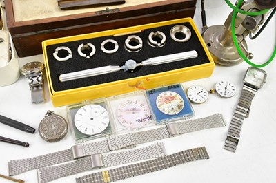 Lot 711 - A large collection of pocket watch movements,...