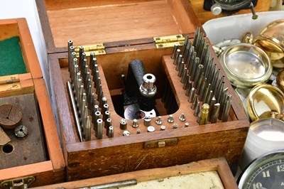 Lot 711 - A large collection of pocket watch movements,...