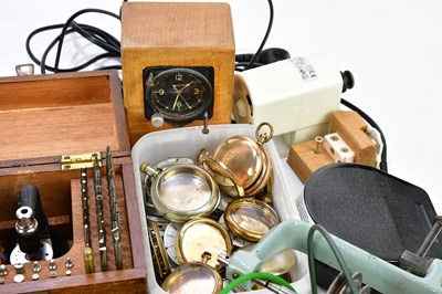 Lot 711 - A large collection of pocket watch movements,...