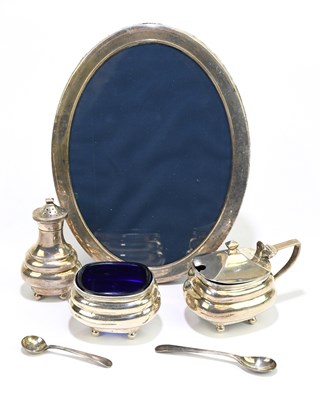 Lot 2486 - S BLANCKENSEE & SON LTD; a George V hallmarked...