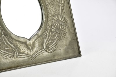 Lot 2780 - An Arts and Crafts style sheet metal easel...