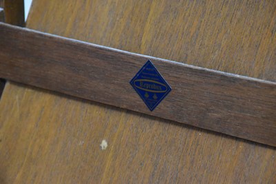 Lot 1194 - REPRODUX; a swing cheval mirror, height 160cm.