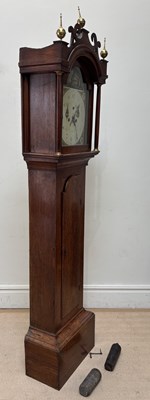 Lot 1294 - A late 18th century eight day longcase clock,...